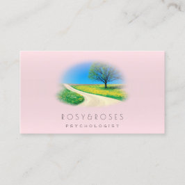 Psykologist-terapibesökskort Tidsbeställning Kort