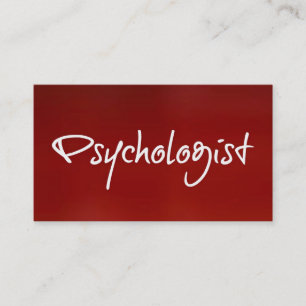 Psykologistiskt Affärskort Visitkort