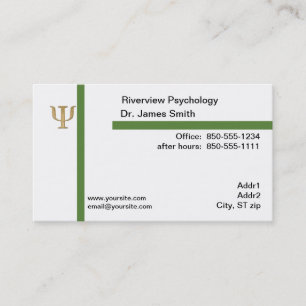 Psykologvisitkort Visitkort