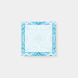 Psykomachia Blå Abstrakt Akvarellkonst Post-it Block