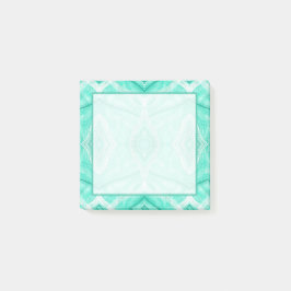 Psykomachia Grön Abstrakt Akvarellkonst Post-it Block