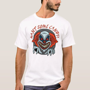 PsykopatclownHalloween T-tröja Tee Shirt