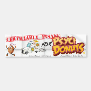 PsykopatDonutsbildekal Bildekal