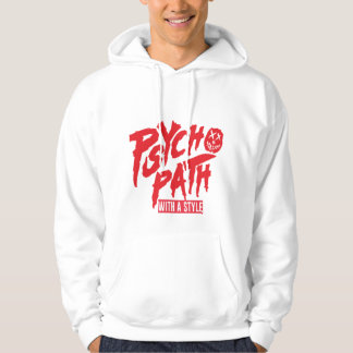 Psykopath med hoddjur från stil hoodie