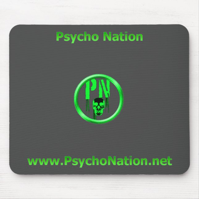 Psykopatnation Mousepad Musmatta (Framsidan)