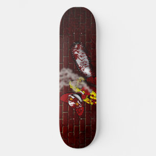 PSYKOPATSkateboard Mini Skateboard Bräda 18,5 Cm