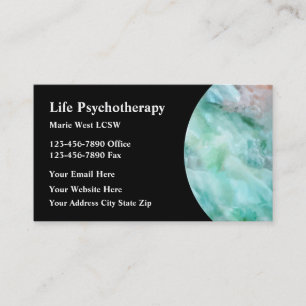 Psykoterapeutisk rådgivning visitkort