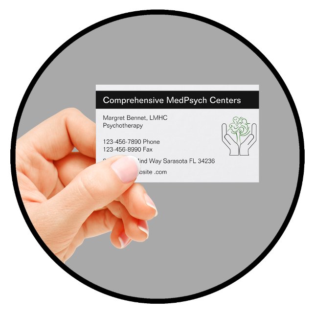 Psykoterapi Affärskort Visitkort (Skapare uppladdad)