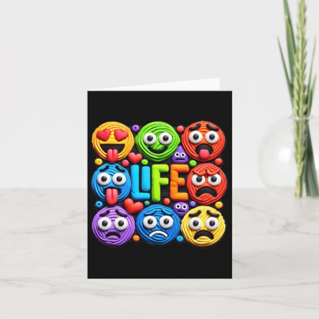 Psykoterapi Gift Shirt Sticker Kort (Framsida)