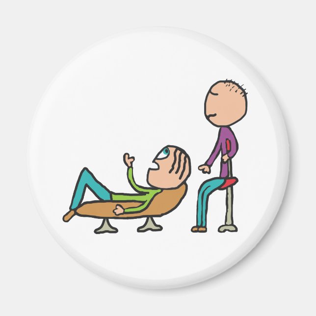 Psykoterapirådgivning och behandling magnet (Framsidan)