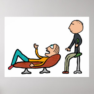 Psykoterapirådgivning och behandling poster