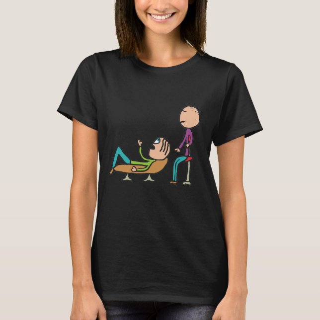 Psykoterapirådgivning och behandling t shirt (Framsida)