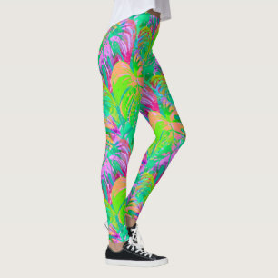 Psykotisk Psykedelisk Alien Djungel Leggings