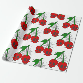 Psykotiskt spindelnät rockabiller webben för körsb presentpapper