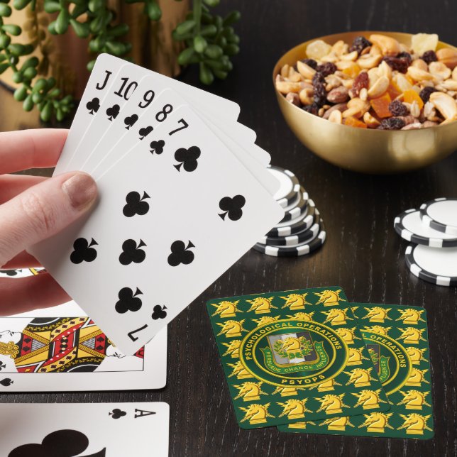 PSYOPS Psykologiska operationer  Casinokort (På plats)