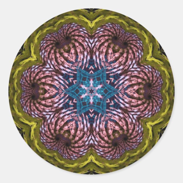 PSYSTICKERS #4 RUNT KLISTERMÄRKE (Framsida)