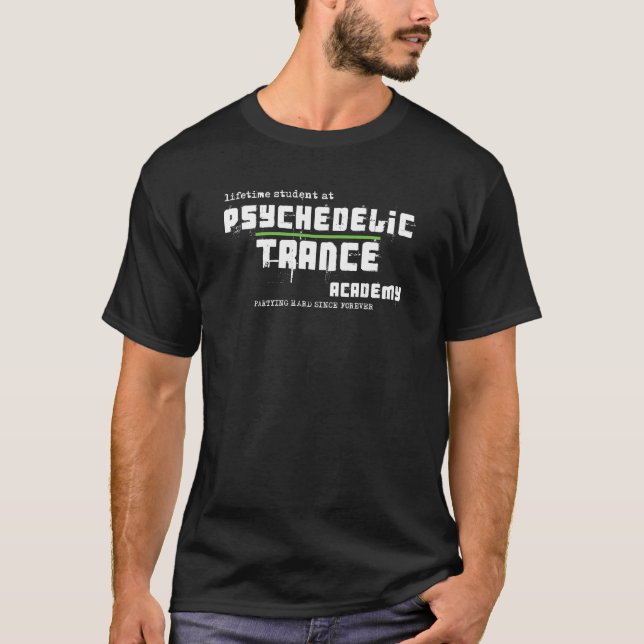 Psytrance akademi t-shirt (Framsida)