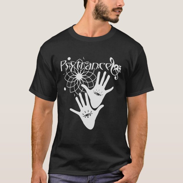 Psytrance Goa Psy Techno Rave Raver Festival Press T Shirt (Framsida)