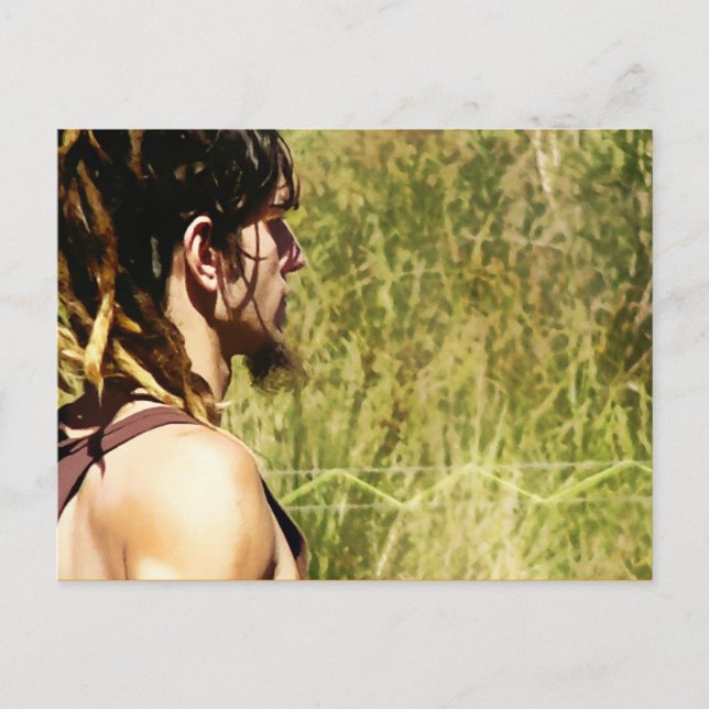 Psytrance Memseries-vykort Vykort (Framsida)