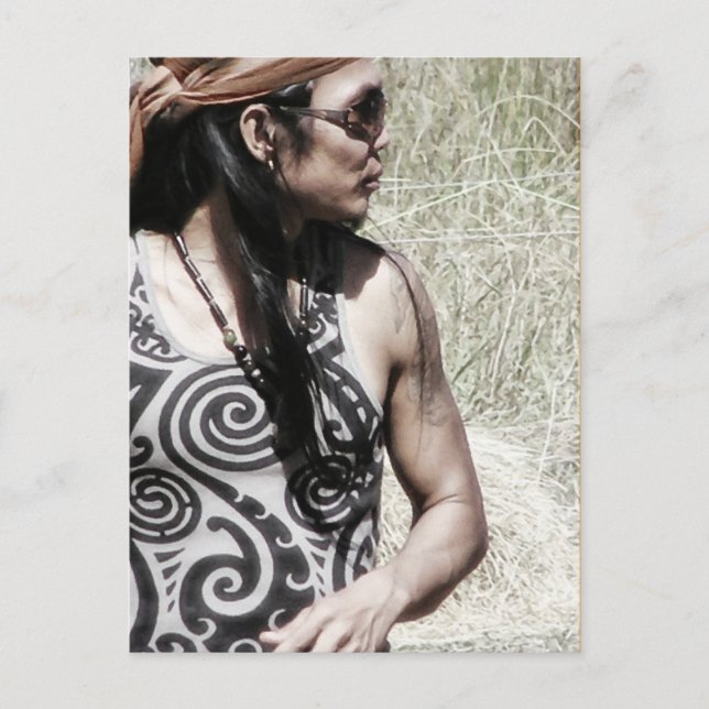 Psytrance Memseries-vykort Vykort (Framsida)