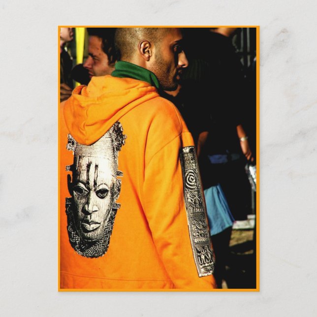 Psytrance Memseries-vykort Vykort (Framsida)