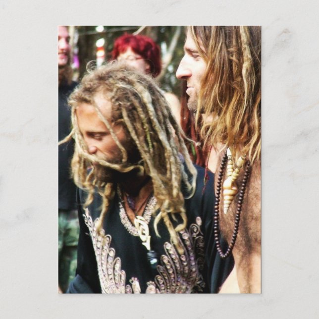 Psytrance-minnen vykort (Framsida)