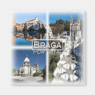 PT0030 Europa, Portugal, Braga, Fridge Magnet