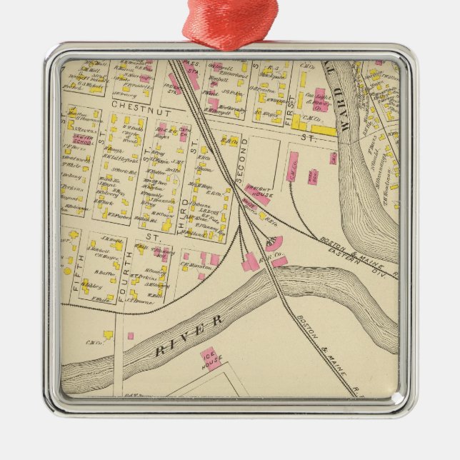 Pt av Dover Ward 2-3 Julgransprydnad Metall (Framsidan)