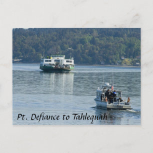 Pt. Defiance Ferry Postcard Vykort