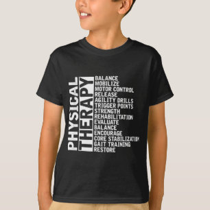 PT Fysikalisk terapi Fysisk behandling T Shirt