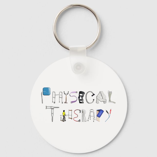 PT på arbetsplatsen Nyckelring (Framsida)