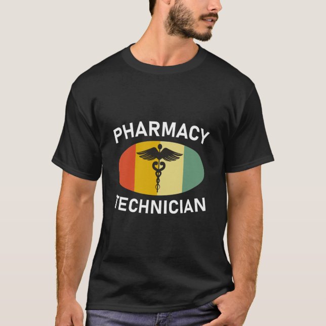 PT Pharmacy Technician T Shirt (Framsida)