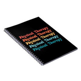 PT Retro PT Grad-gåvor vid fysikalisk behandling Anteckningsbok