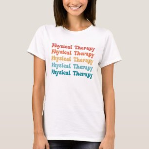PT Retro PT Grad-gåvor vid fysikalisk behandling T Shirt