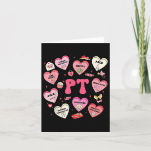 Pt terapi Fysisk behandling Valentines day Heart Kort