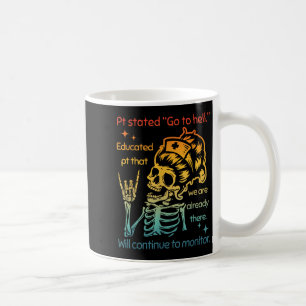 PT uppgav att vi är alrea. Kaffemugg