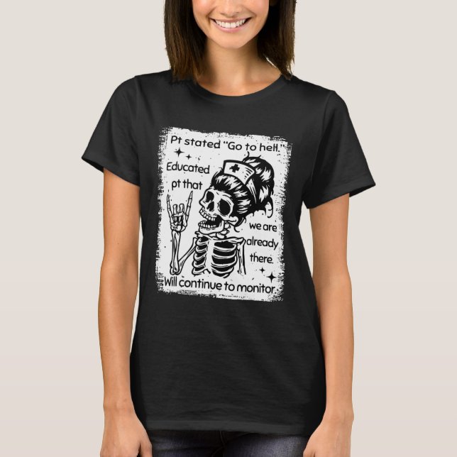 PT uppgav att vi är alrea. T Shirt (Framsida)