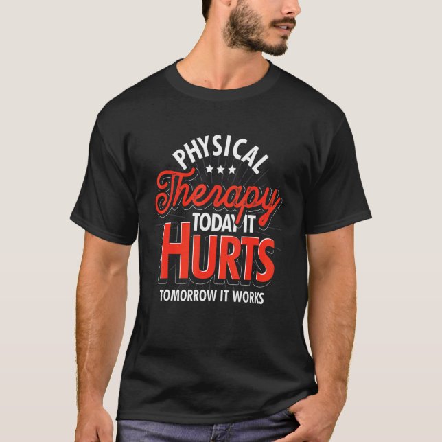 PTA Fysikalisk terapi Fysisk terapi T Shirt (Framsida)