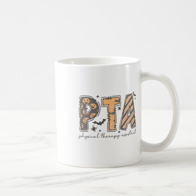 Pta Halloween PhysiTherapy Istant Spooky Autum Kaffemugg (Höger)