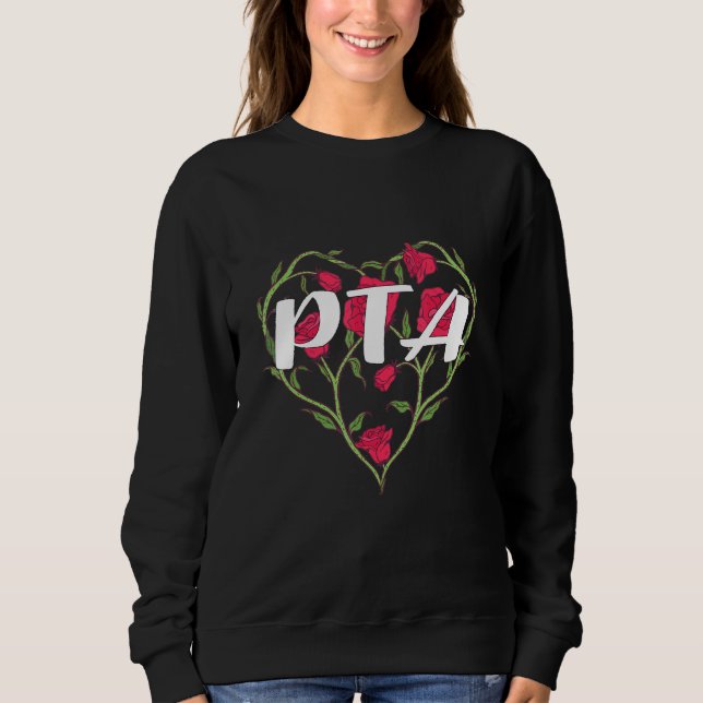 PTA Heart Ro PhysiTherapist Assistant T Shirt (Framsida)