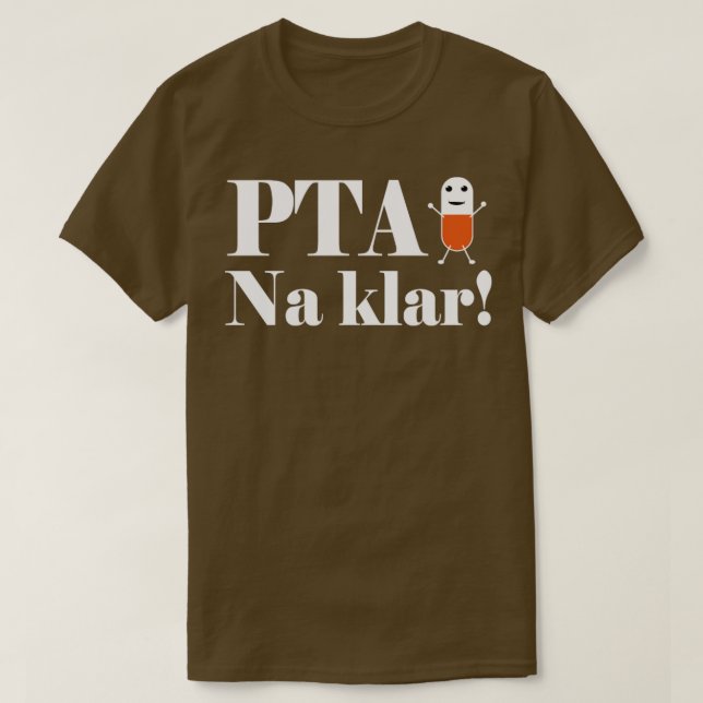 PTA na klar T Shirt (Design framsida)