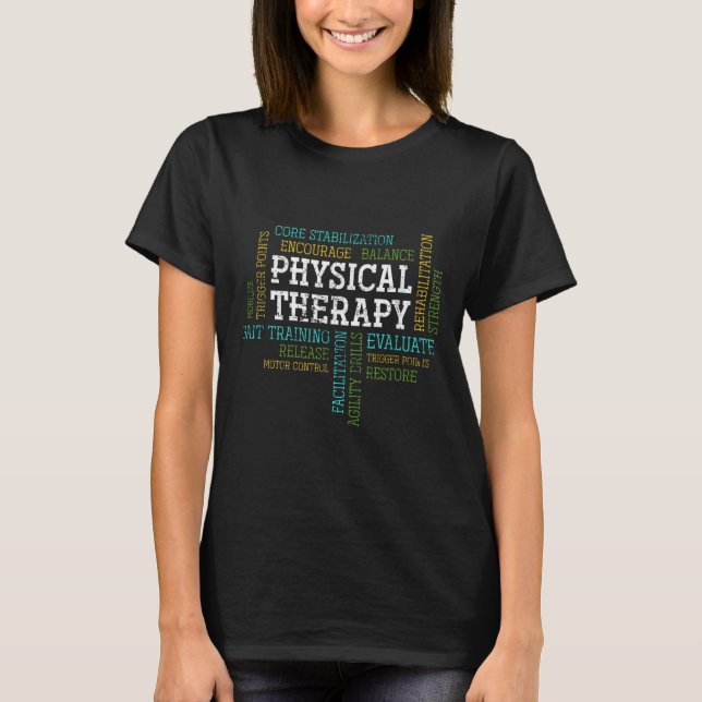 Pta Physical Motivational Therapy Gift Physical Th T Shirt (Framsida)