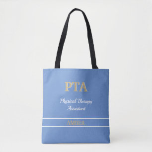 PTA (PhysiTherapy Assistant) Tote Bag Tygkasse