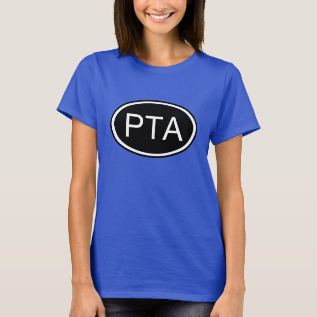Pta-skjorta (läkarundersökningterapeutassistent) tee (Framsida)