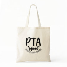 PTA Squad Tote Bag för Volunteer PTA Mamma PTA Pap