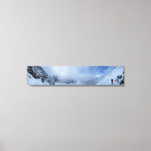 Ptarmigan Pass North - Glacier National Park Canvastryck