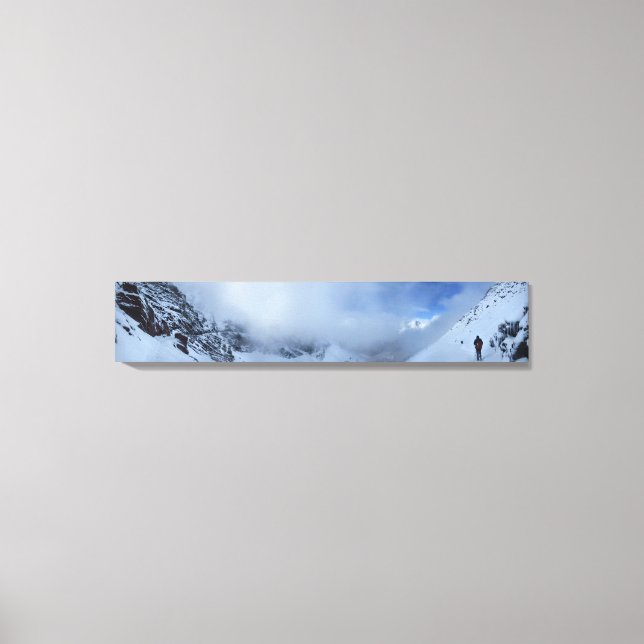 Ptarmigan Pass North - Glacier National Park Canvastryck (Framsida)