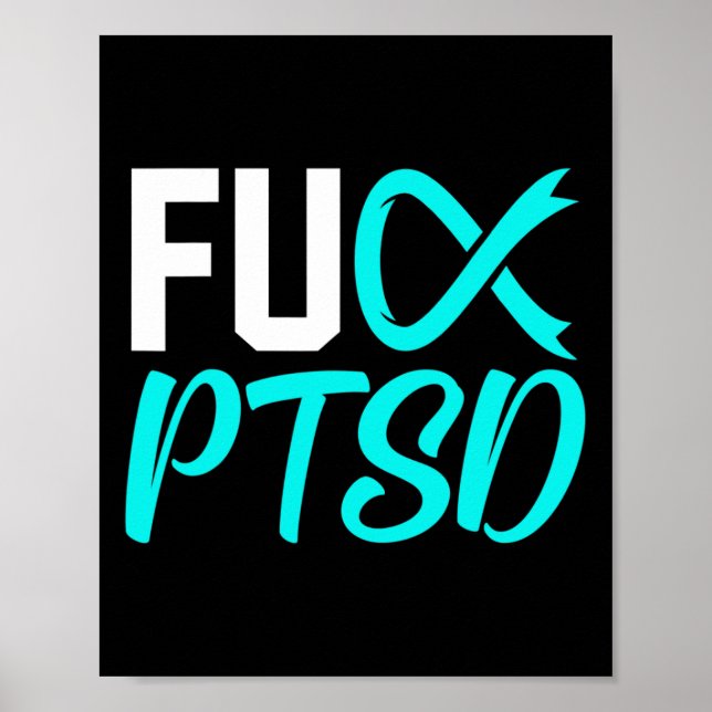 PTD Efter traumatiskt Stressande sjukdomskänsla Ri Poster (Framsidan)