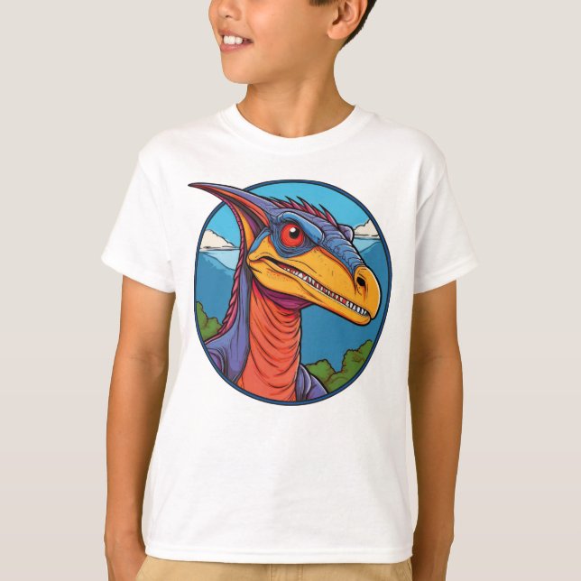 Pteranodon - Classic Dinosaur Tee T-Shirt (Framsida)