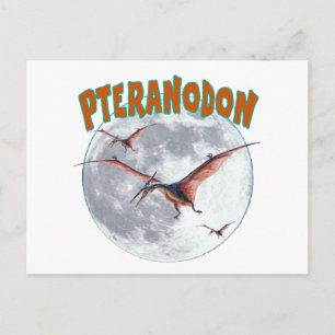 Pteranodon dinosauaur vykort